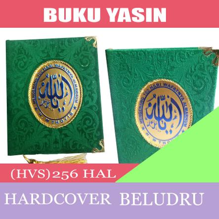 cetak buku yasin hard cover beludru
